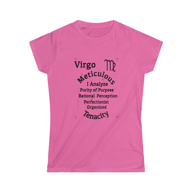 Virgo Persona SoftTee | Zodiac Sign Affirmation shirt | Horoscope shirt |