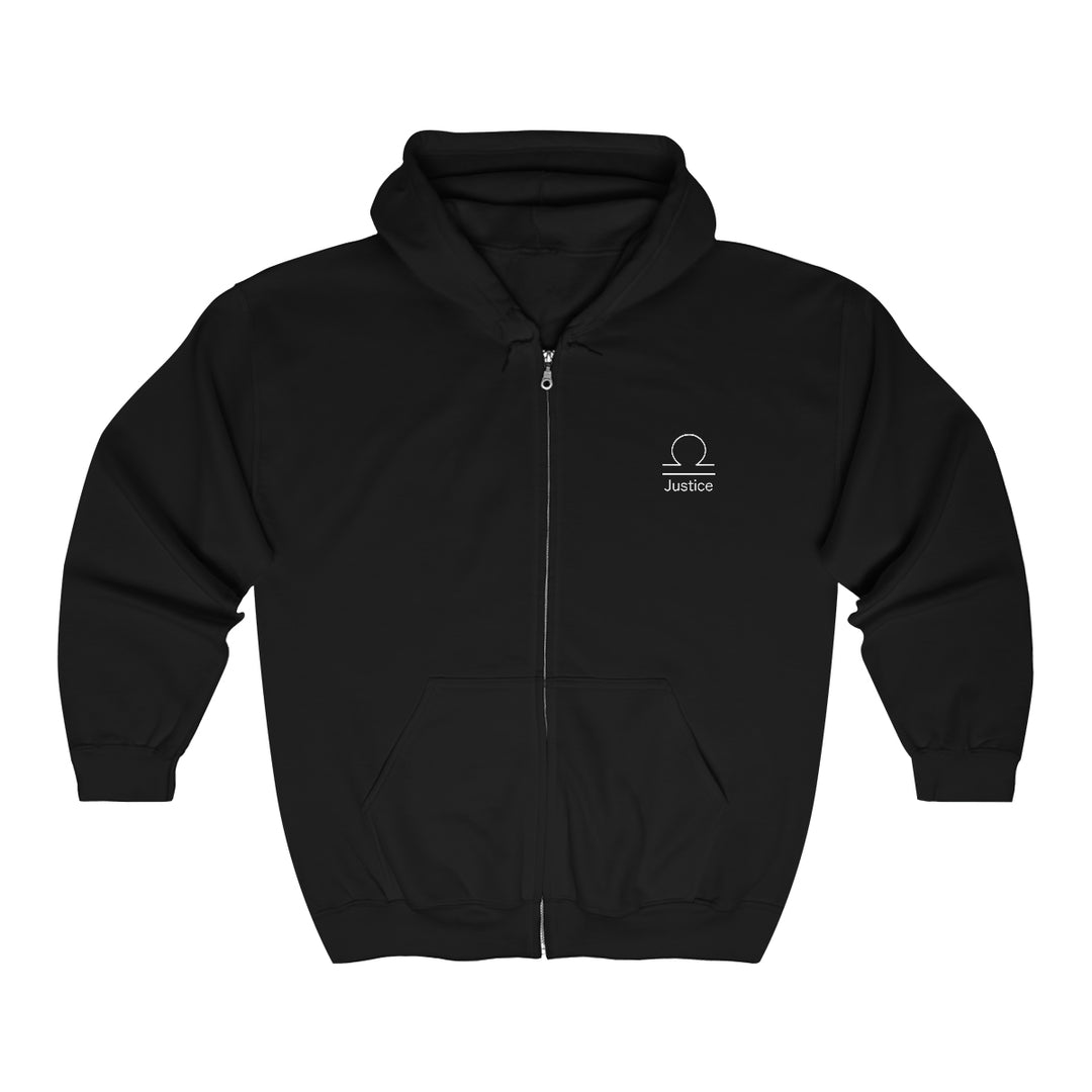 LIBRA JUSTICE Zip-Up Hoodie | Mobility Series