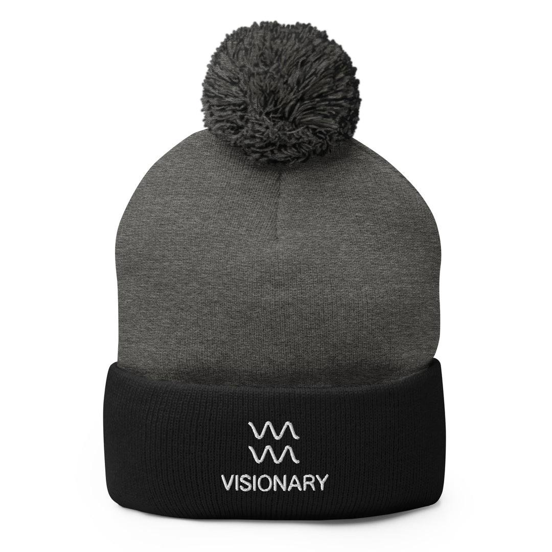 Aquarius Pom Beanie – Visionary