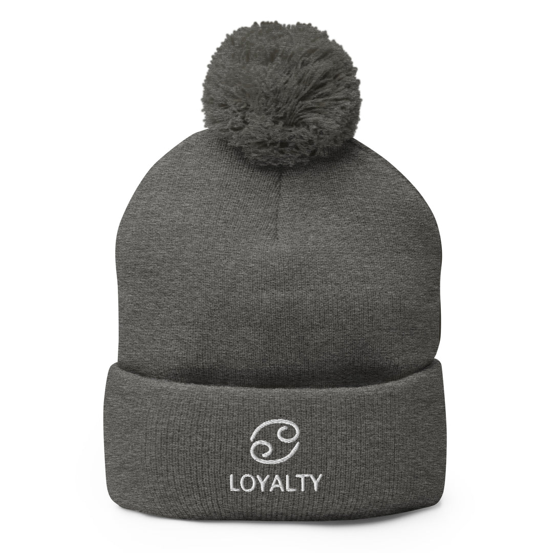 Cancer Pom Beanie – Loyalty