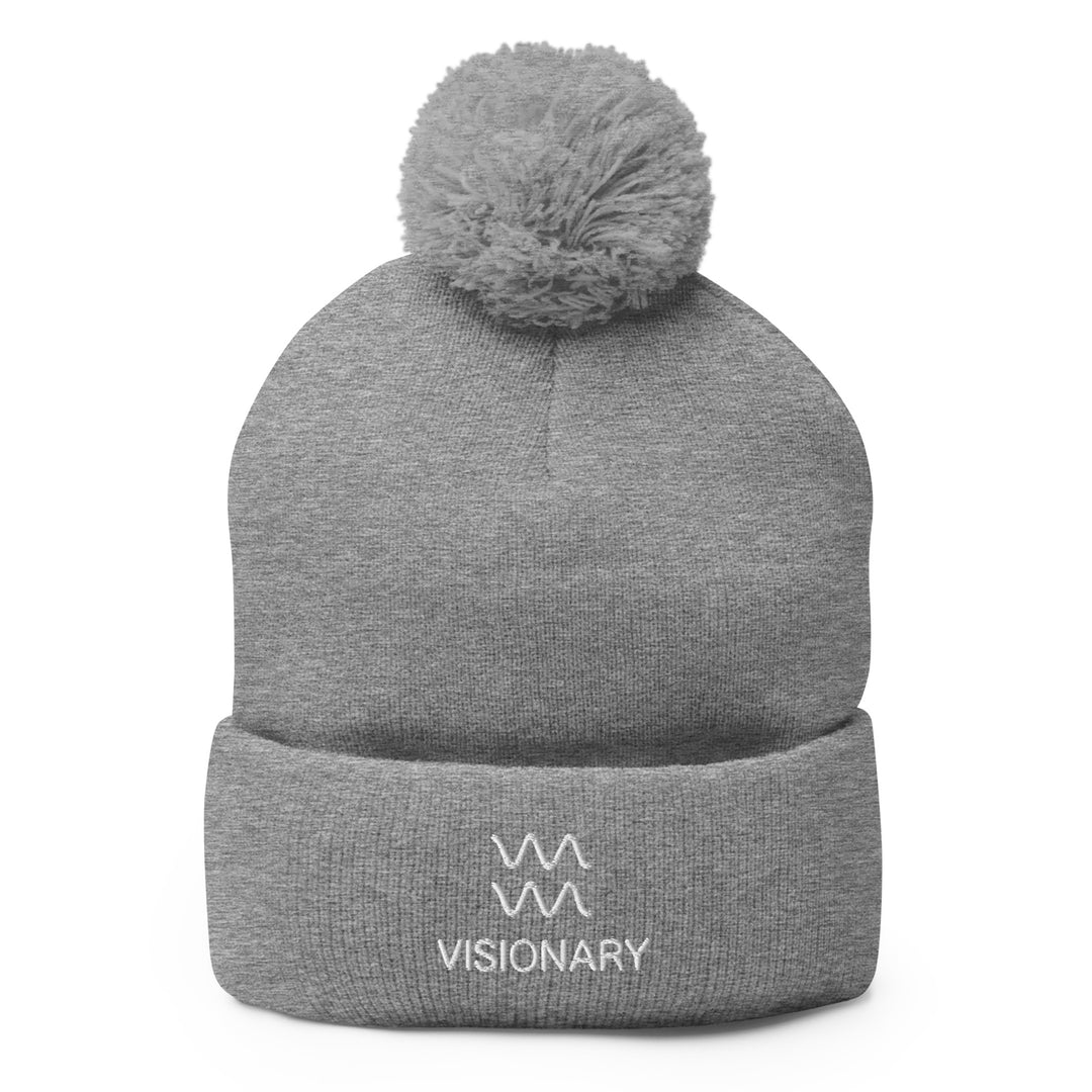 Aquarius Pom Beanie – Visionary